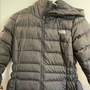 Women’s black north face Long jacket